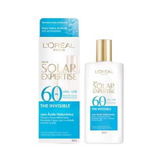 PROTETOR SOLAR FACIAL LORÉAL PARIS FPS60 THE INVISIBLE SEM COR 40ML em Oferta na Shopee
