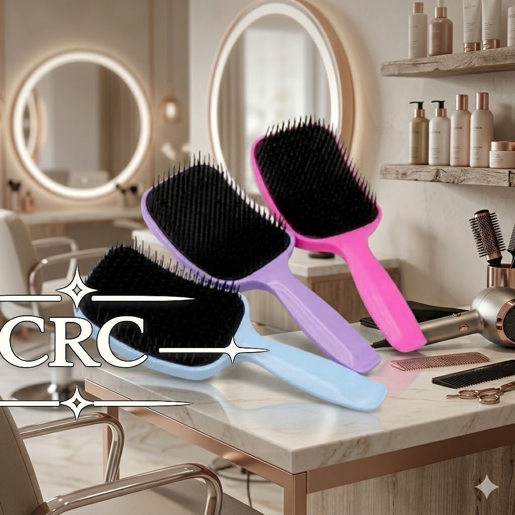 Escova Raquete Desembaraço Suave e Sem Quebrar os FiosDEYA