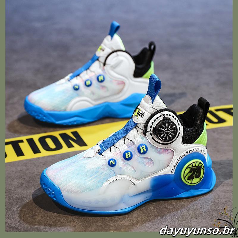 tênis infantil masculino kit tênis infantil masculino Tênis de basquete para meninos primavera 2024 Novos sapatos infa