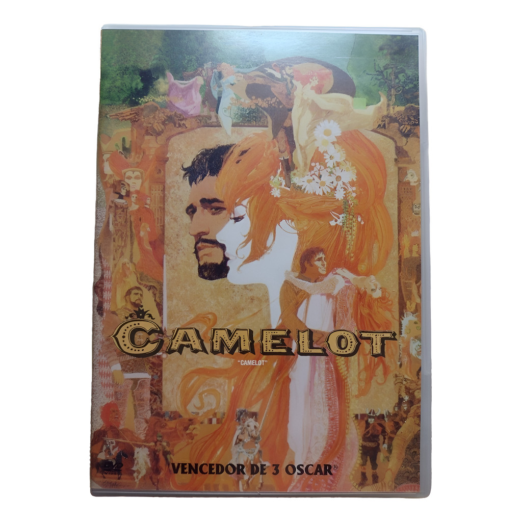DVD Filme Camelot Richard Harris Vanessa Redgrave