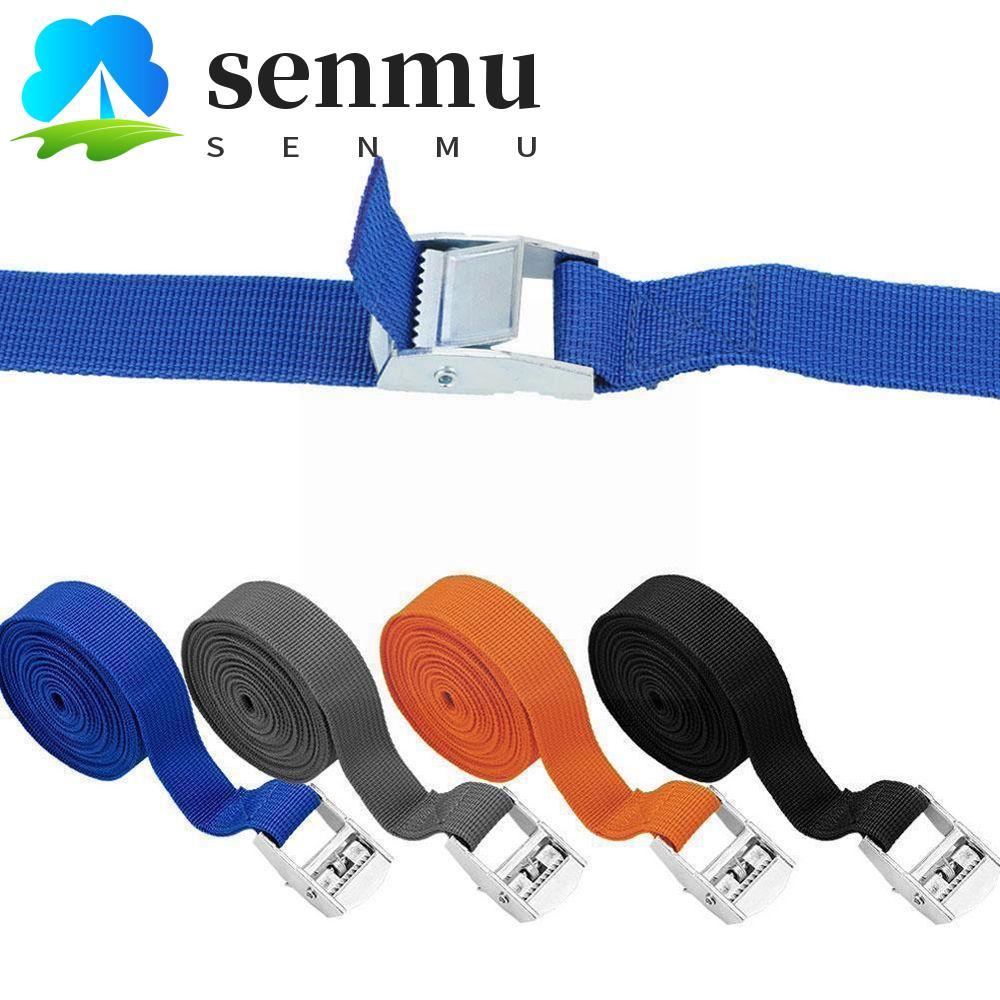 SENMU Cinta De Carga Liga Zinco Snap Aperto Cinto Saco De Bagagem Corda De Reboque Tensor De Cintas Pesadas