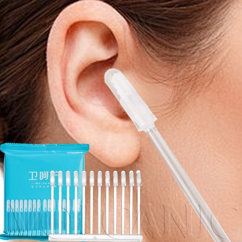 [Envio Rápido] Bastão De Ouvido Pegajoso Com Cola De Resina , Removedor Suave De Cera Higiênico , Design De Operação Uma
