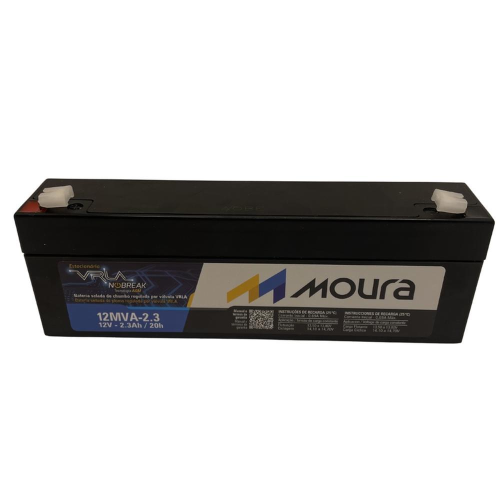 BATERIA ESTACIONARIA CFTV ALARME MOURA 12V 2.3Ah
