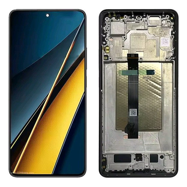 Tela Touch E Display Pra Xiaomi Poco X6 Pro 5g Com Aro Orig.