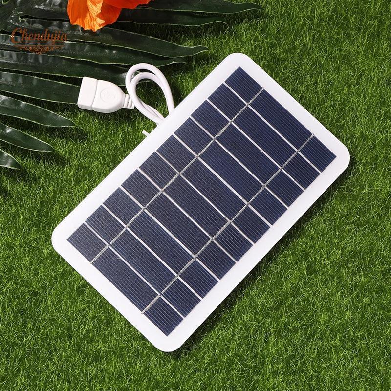 Chen 2W Painel Solar Com USB À Prova Dwaterproof Água Ao Ar Livre Caminhadas E Acampamento Bateria Portátil Banco De Car