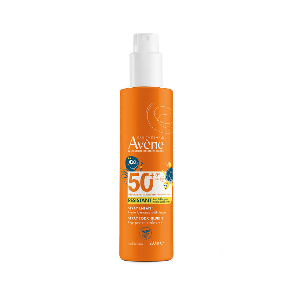 Protetor Solar Avène Solar Spray Infantil FPS 50+ 200ml