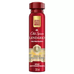 Desodorante Antitranspirante Aerossol Old Spice Lendário 250ml
