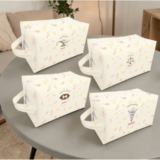 Necessaire Fisioterapia Bege Estojo Organizadora Bolsinha Estampa Profissões Saúde Símbolo Raio Folhas em Oferta na Shopee