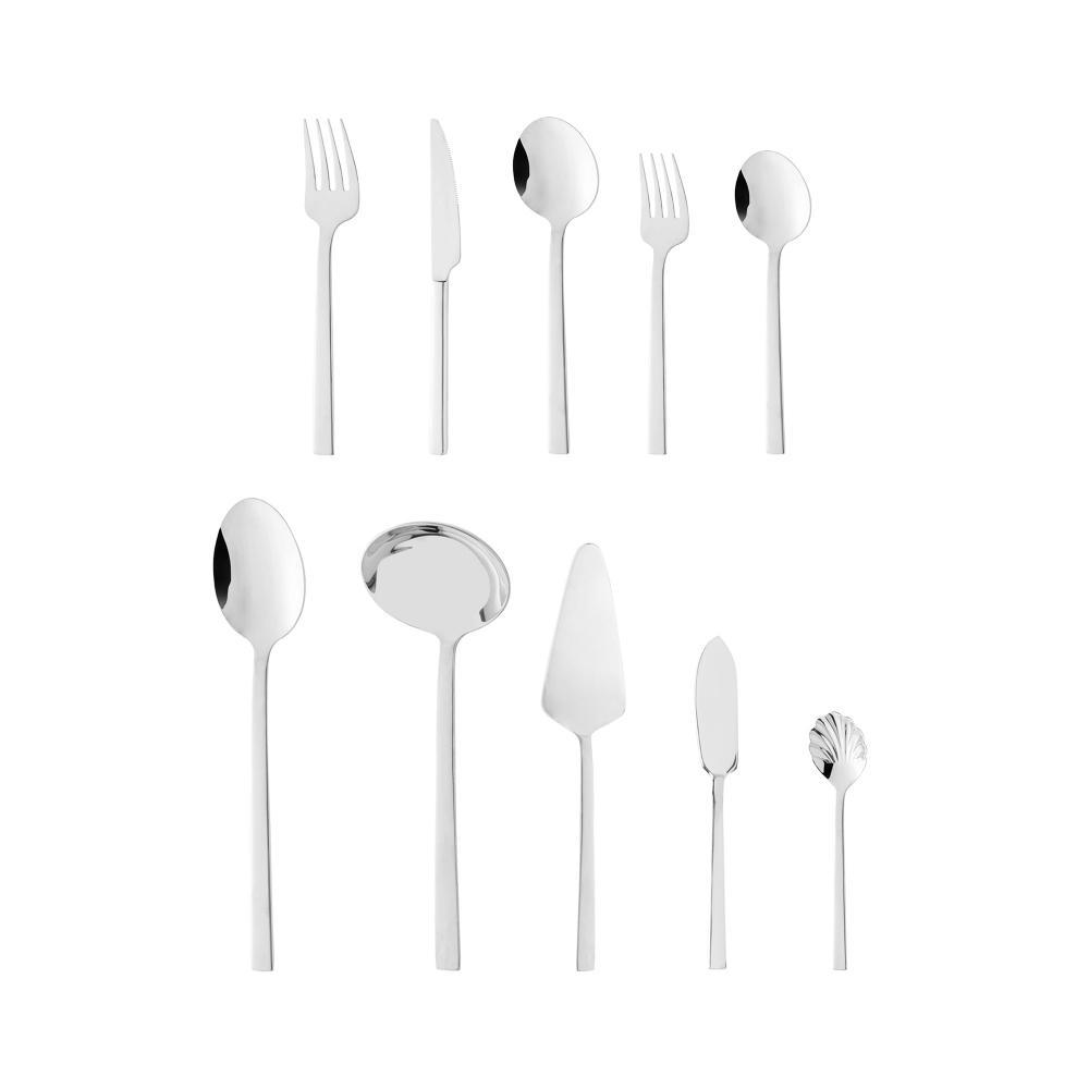 Faqueiro 25 Peças Firenze Aço Inox Wolff em Oferta na Shopee