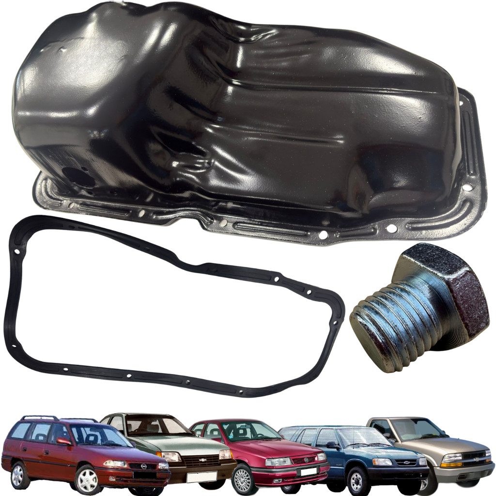 Kit Cárter de Óleo Chevrolet Astra Blazer Kadett S10 Vectra 1.8 2.0 2.2 8V em Oferta na Shopee
