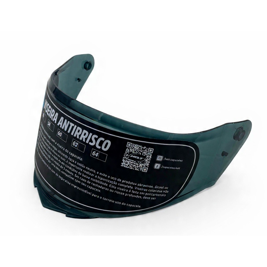 VISEIRA FUMÊ ORIGINAL HELT AVANTE 2,2MM SEM OCULOS em Oferta na Shopee