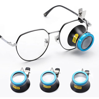 Lupa De Relógio Com Clipe Portátil 5X 10X 20X Ferramenta De Reparo Espelhos De Avaliação De Jóias Microscópio Lente Ocul em Oferta na Shopee
