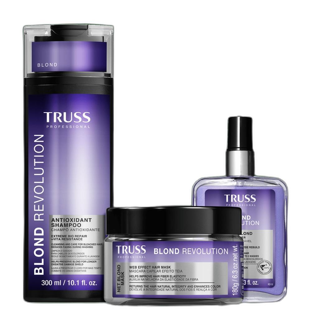 Kit TRUSS Blond Revolution Trio Impassable (3 Produtos)