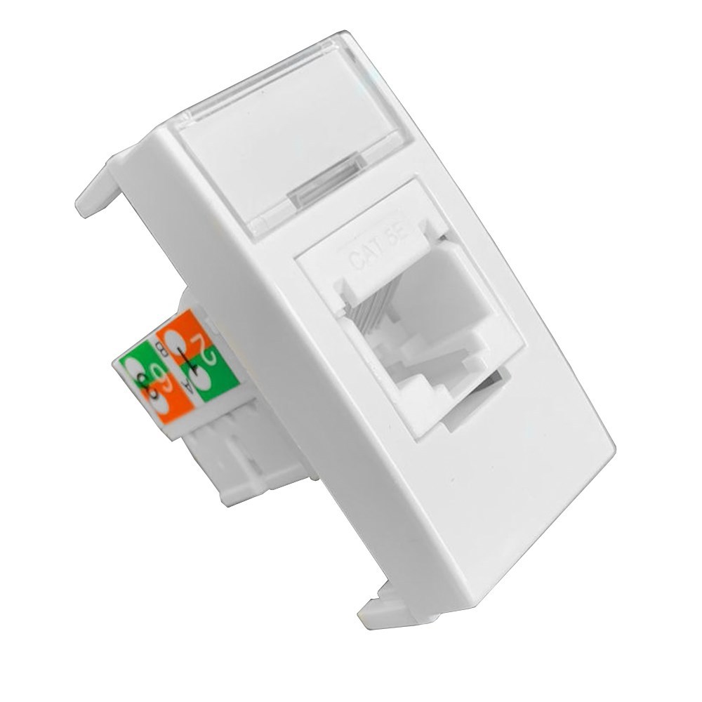 Modulo Informatica RJ45 CAT5E BR SLEEK