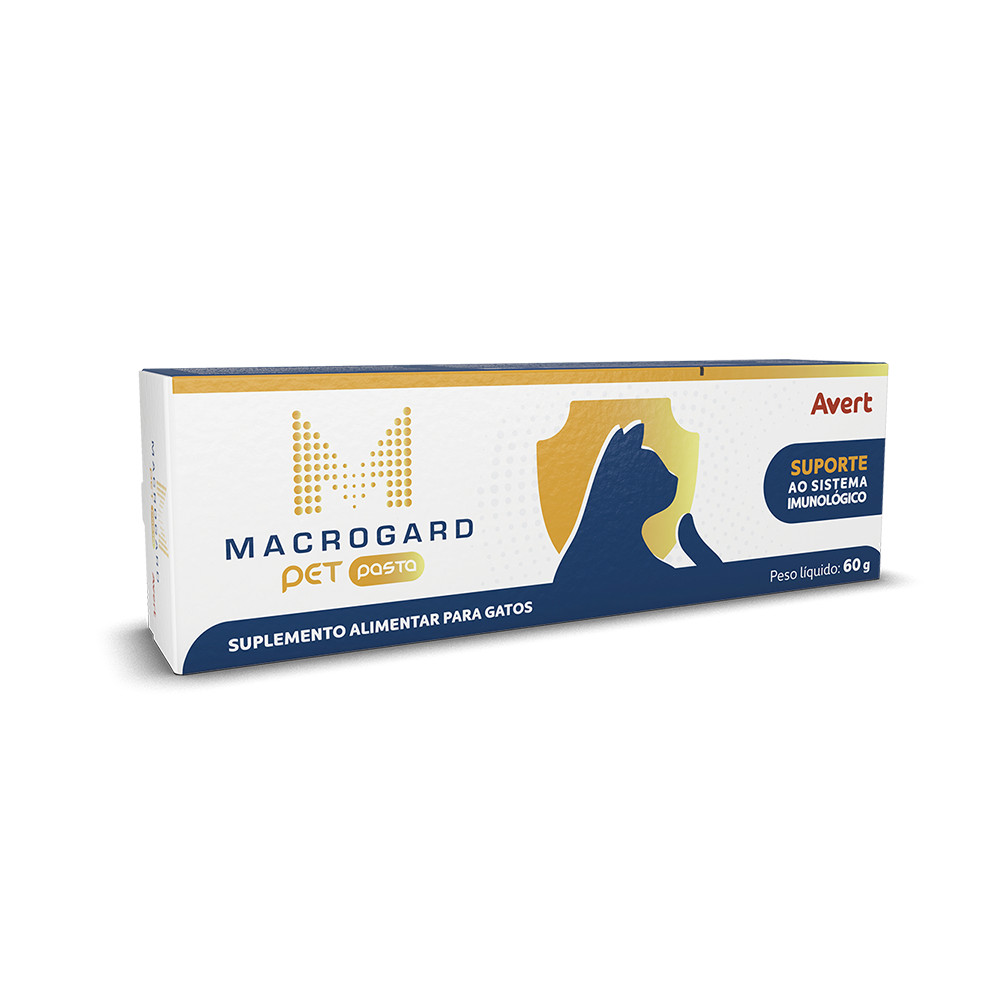 Suplemento Alimentar Gatos Macrogard Pasta 60G Avert