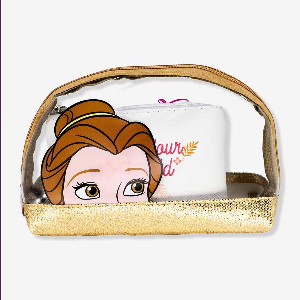 Necessaire 2 em 1 Bela – Disney em Oferta na Shopee