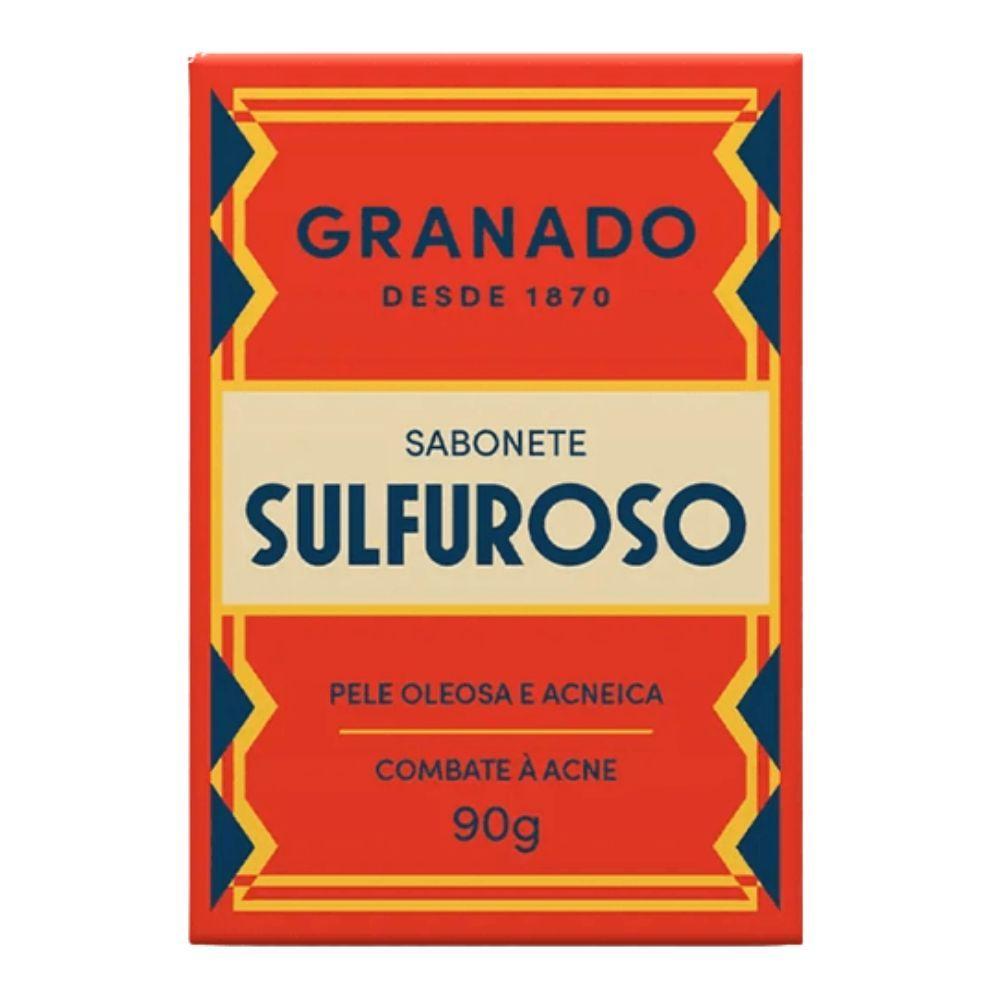 Sabonete Granado Sulfuroso Enxofre 10% 90g em Oferta na Shopee