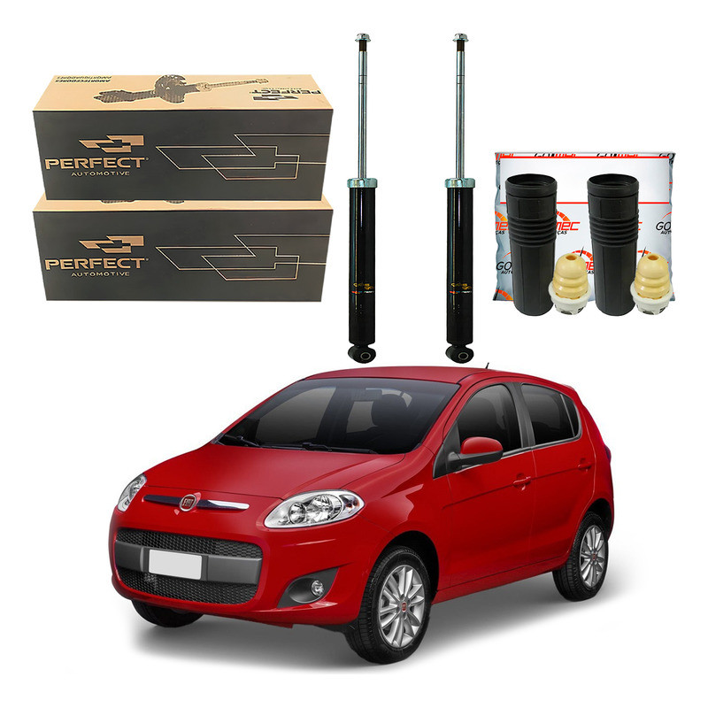 Kit Amortecedor Traseiro Novo Palio 1.0 1.4 1.6 2010 A 2017
