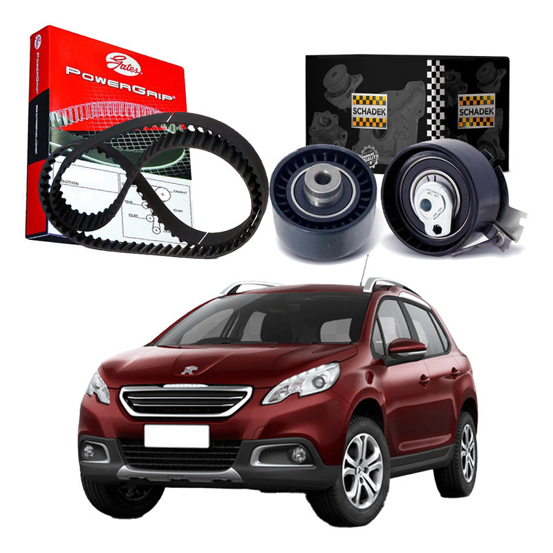 Kit Correia Dentada Tensor Peugeot 2008 1.6 16v 2015 A 2019 em Oferta na Shopee