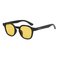 Óculos de Sol Unissex Chilli Beans Redondo Amarelo