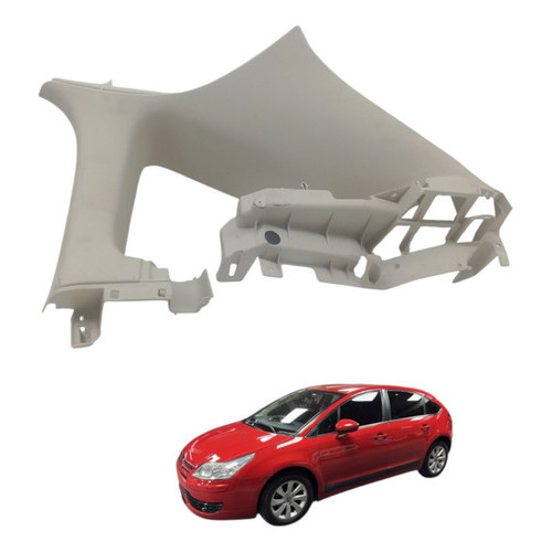 Acabamento Vidro Taseira Direito Citroen C4 Glx 2014 Detalhe
