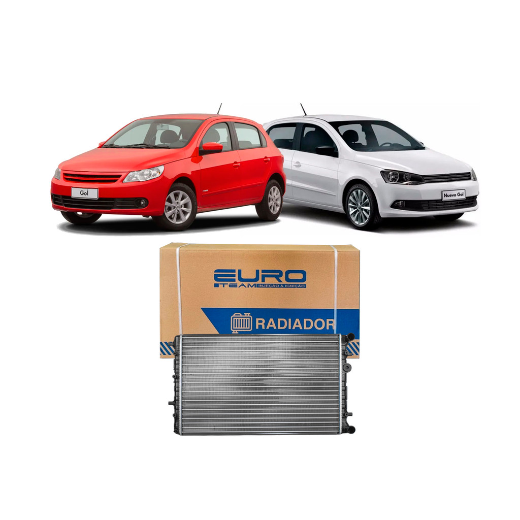 Radiador Para Gol G5 g6 g7 GOL VOYAGE FOX SAVEIRO 1.0 1.6 Com Ar Condicionado em Oferta na Shopee