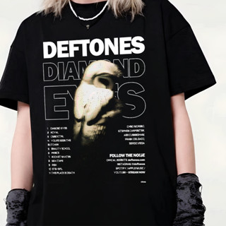 Camiseta Unissex Básica Deftones Rock Algodão Masculino Feminino em Oferta na Shopee
