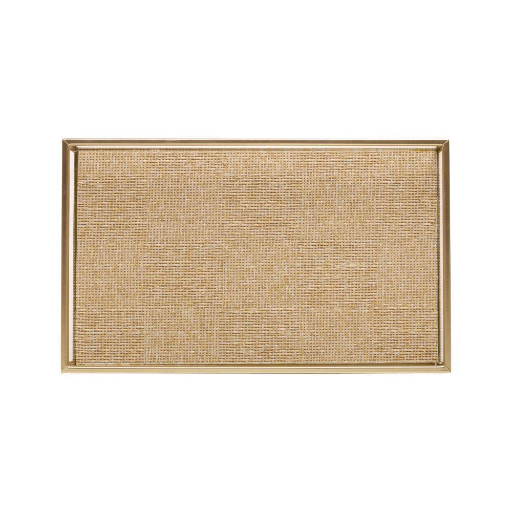 Bandeja Decorativa Wolff Toscana 20cm x 10cm x 3cm Dourada em Oferta na Shopee