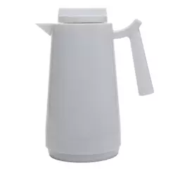 Garrafa Térmica Pequena De Café Chá Nórdica 400ml Branca - Wolff