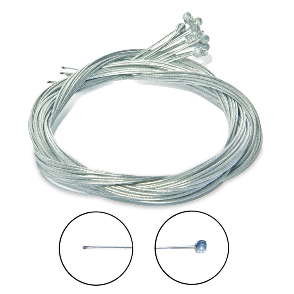 KIT 10 Cabos De Freio MTB Tamanho 1.800mm Ideal Para Freio V Brake e Freio A Disco