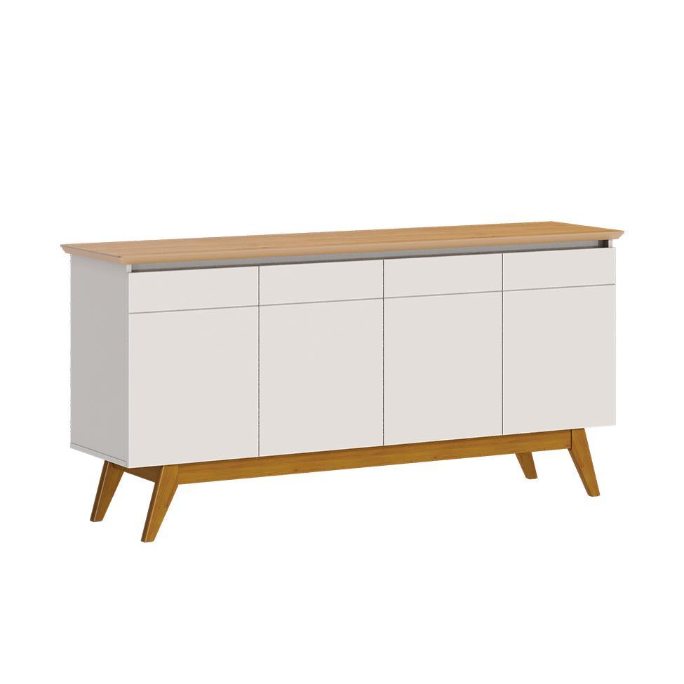 Buffet Classic 4 PT Off White e Nature em Oferta na Shopee