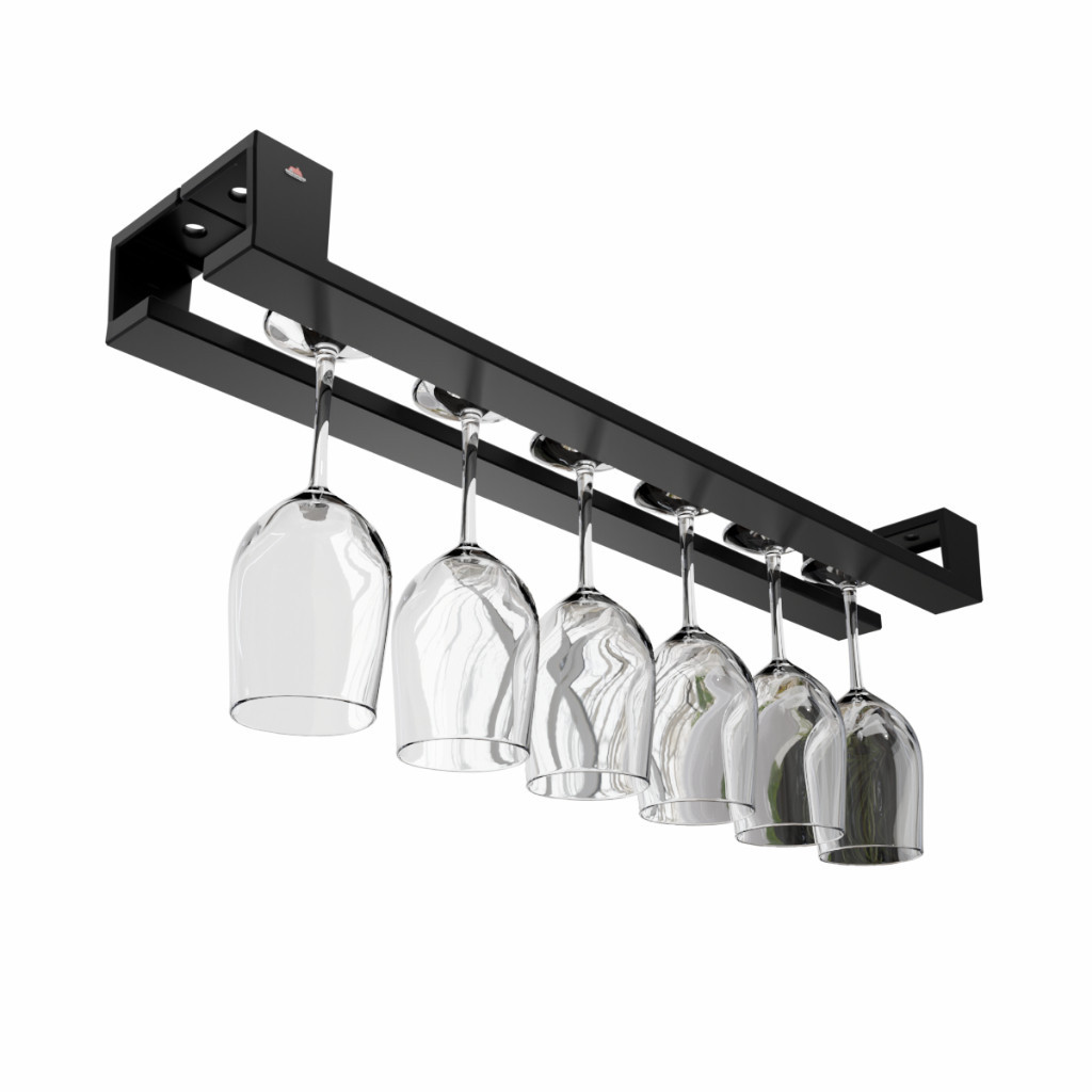 Porta Taça sem madeira, Estilo Industrial 17x60cm, perfeito para personalizar aonde desejar. em Oferta na Shopee