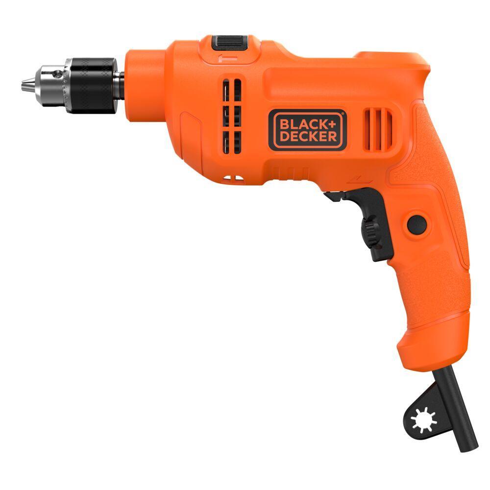 Furadeira de Impacto 10mm  BED710550K 550W com Acessórios e Maleta - BLACK+DECKER em Oferta na Shopee