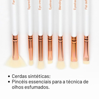 Kit de Pinceis Para Olhos Esfumados Ana Hickmann em Oferta na Shopee