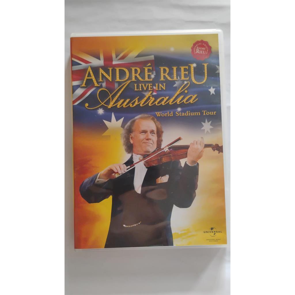 DVD ANDRE RIEUY LIVE AUSTRALIA editora DESC