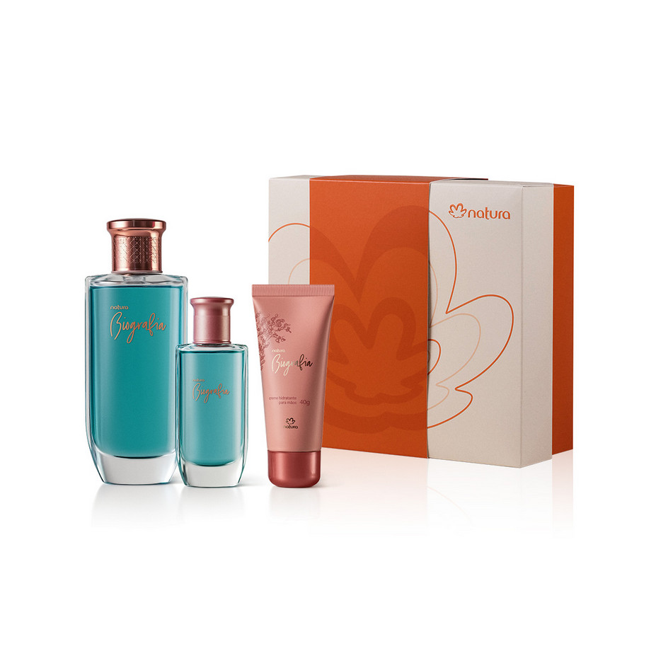 Kit Desodorante Corporal Biografia Feminino (3 produtos)