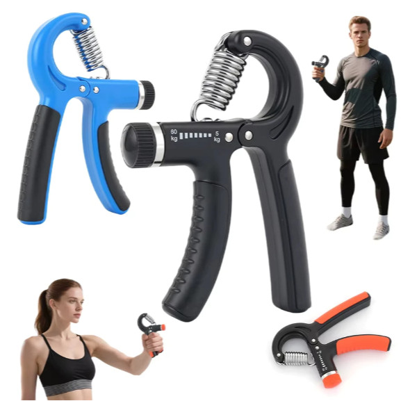 Hand Grip Flexor De Punho Com Mola Ajustável Antebraço Mãos
