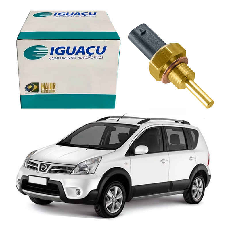 Sensor Temperatura Agua Livina X-gear 1.6 16v 2009 A 2014