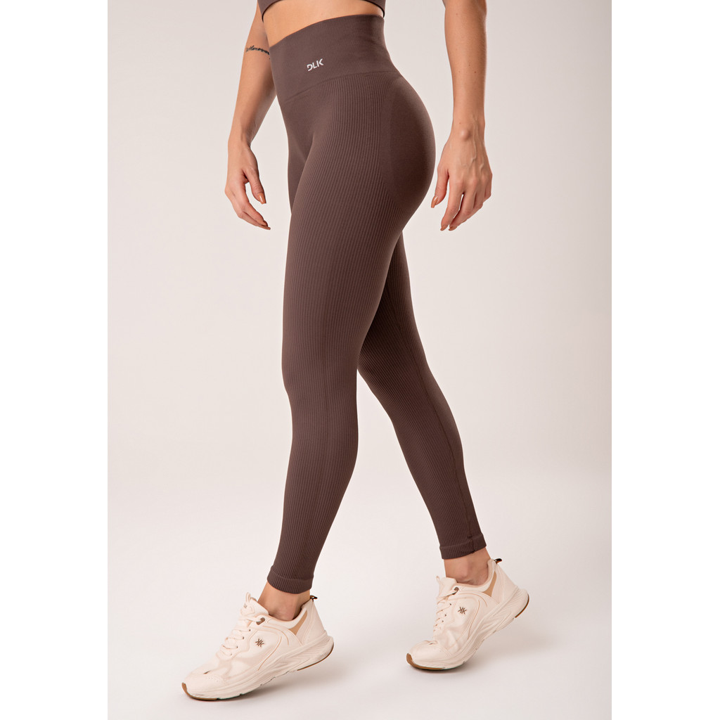 LEGGING FITNESS FEMININA CANELADA MODELA BUMBUM SEAMLESS DLK em Oferta na Shopee