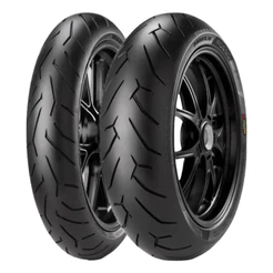Pneus Pirelli Aro 17 Diablo Rosso 2 - 120/70ZR17 58W + 190/55R17 75W TL
