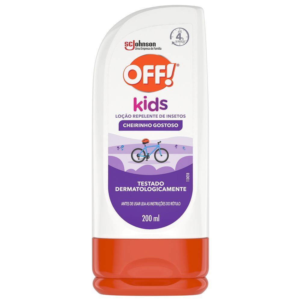 Repelente OFF! Kids Loção 200ml em Oferta na Shopee
