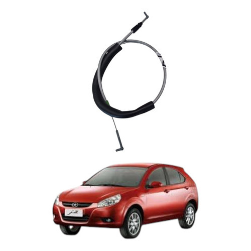 Macaneta Cabo Traseira Esquerda Jac J3 1.4 16v 2011 2012 Preto Traseira