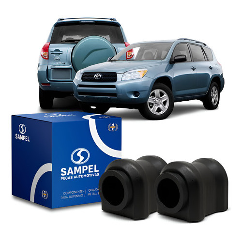 Par Bucha Barra Traseira Toyota Rav4 2006 2007 2008 2009 2010