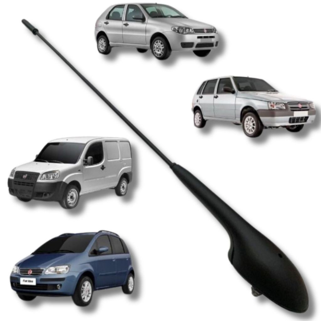 Haste Antena Teto Dianteira Fiat Palio 2006 2007 2008 2009 2010