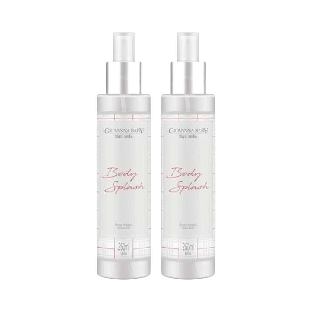 Kit Giovanna Baby 2 Bodys Splash Blanc Vanilla 260Ml