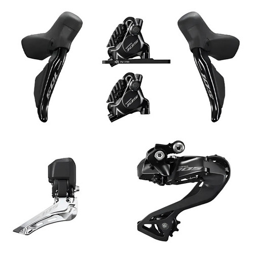 Grupo Shimano 105 R7170 Di2 Hidráulico 12v + Câmbios