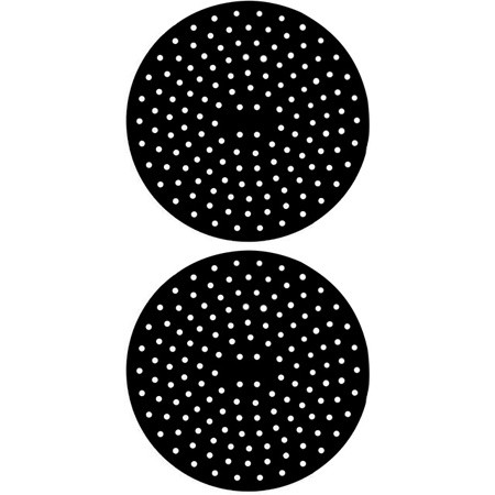 Almofada Silicone Protetora Para Fogão de Indução Descanso Kit 2 Peças Preto