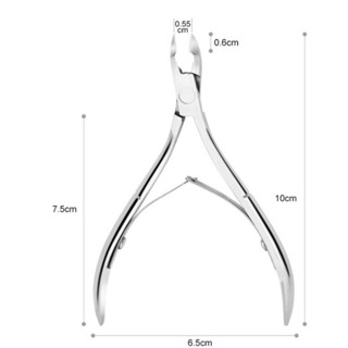 Alicate de Cutícula Para Manicure e Pedicure em inox em Oferta na Shopee