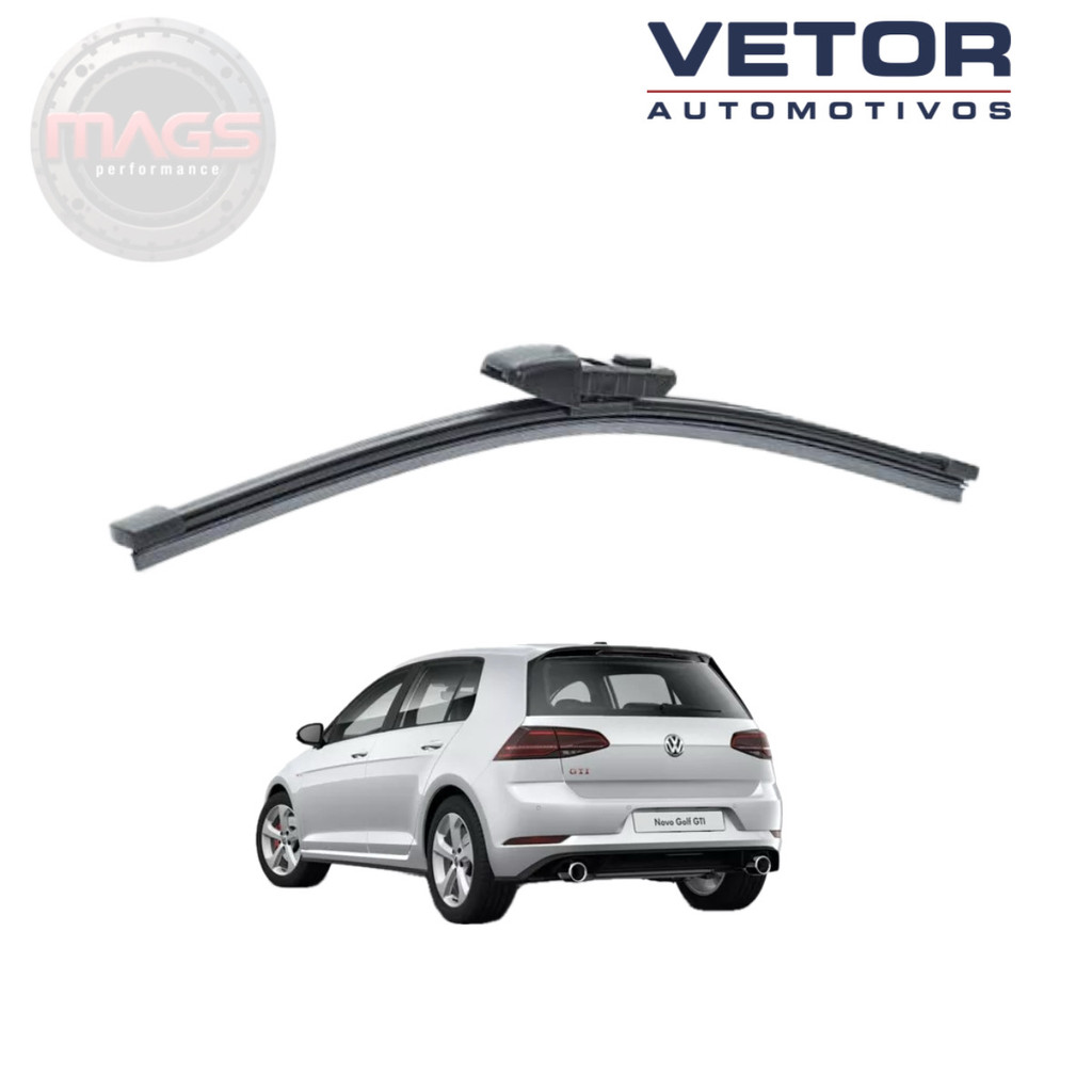 Palheta Traseira Premium Golf mk7 2014 a 2019 (TSI e GTI) Limpador Traseiro Original Vetor