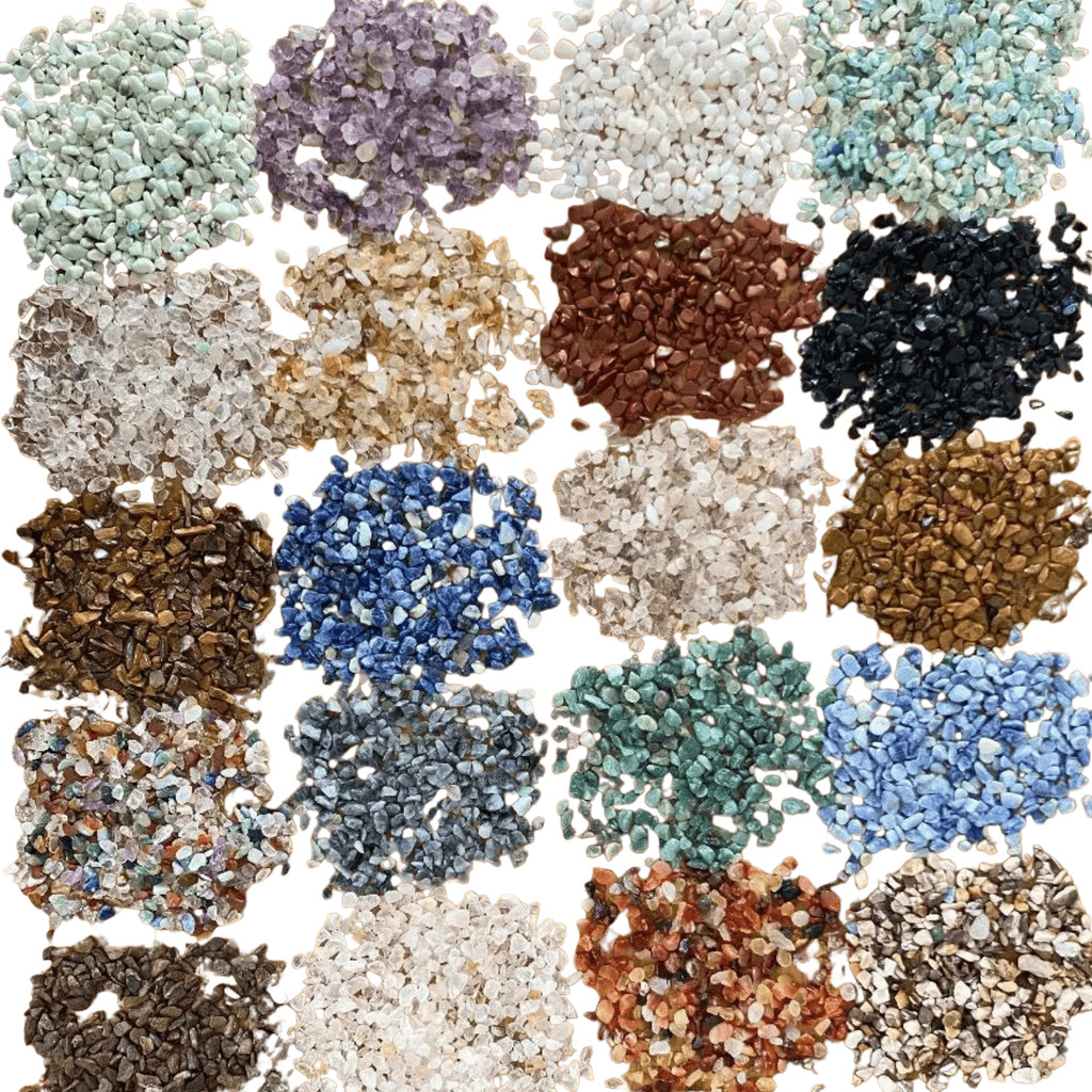 Cascalho De Pedras Naturais Para Artesanato e Decoração 5kg SEM FURO